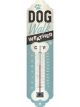 Nostalgic-Art Licensed Product Thermometer Dog Walk Weather Blue 2 x 6.5 x 28 cm