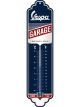 Nostalgic-Art Licensed Product Thermometer Vespa Garage Blue 2 x 6.5 x 28 cm