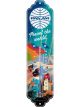 Nostalgic-Art Licensed Thermometer Pan Am Travel the World Blue 2x6.5x28 cm