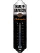 Nostalgic-Art Licensed Thermometer Harley-Davidson Motorcycles Black 2x6.5x28 cm