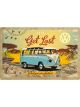 Nostalgic-Art Licensed Product XL Metal Sign VW Lets Get Lost 40x60cm L Yellow