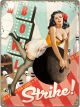 Nostalgic-Art Licensed Product Large Metal Sign Strike 30cm W x 40cm L