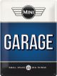 Nostalgic-Art Licensed Product Large Metal Sign Mini Garage Blue 30x40cm L