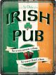 Nostalgic-Art Licensed Product Large Metal Sign Irish Pub 30cm W x 40cm L