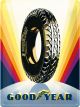 Nostalgic-Art Licensed Product Large Metal Sign Goodyear Rainbow Wheel 30x40cm