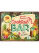 Nostalgic-Art Licensed Product Large Metal Sign Cocktail Bar 30cm W x 40cm L