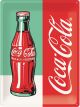 Nostalgic-Art Licensed Product Large Metal Sign Coke Bottle Pop Art 30x40cm L