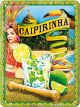 Nostalgic-Art Licensed Product Small Metal Sign Caiprinha 15cm W x 20cm L
