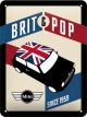 Nostalgic-Art Licensed Product Small Metal Sign Mini - Brit Pop 15cm W x 20cm L