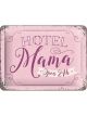Nostalgic-Art Licensed Product Small Metal Sign Hotel Mama 15cm W x 20cm L
