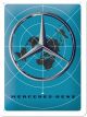 Nostalgic-Art Licensed Product Small Metal Sign Mercedes- Benz Blue Map 15x20cm