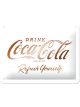 Nostalgic-Art Licensed Product Small Metal Sign Coca-Cola Logo White 15x20cm L
