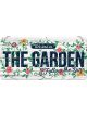 Nostalgic-Art Licensed Hanging Metal Sign We Are In The Garden 20cmx10cm White