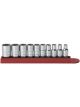 Gearwrench 10 Piece 1 4In Drive 12 Point Standard Sae Socket Set