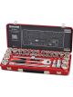 Sidchrome 1/2In Drive Socket Set Metric/Af 41 Piece