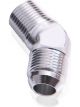 Aeroflow 45 Degree NPT to Male Flare Adapter 1/2