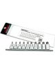 Toptul 10 Piece 1/2In Dr Ribe Bit Socket Rail Set