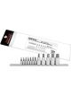 Toptul 12 Piece 1/4In 1/2In Dr Star Torx Bit Socket Rail Set