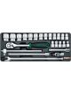 Toptul 24 Piece 1/2 Inches Dr 12 Point Socket Set
