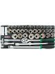 Toptul 43 Piece 1 2 Inches Dr 6 Point Socket Set