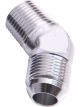 Aeroflow 45 Degree NPT to Male Flare Adapter 1