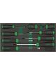 Toptul 9 Piece Screwdriver Set Modular Insert Tray System