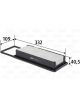 Valeo Air Filter Height 40.5mm, Width 109mm, Length 332mm