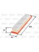 Valeo Air Filter Height 64mm, Width 84mm, Length 494mm