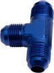 Aeroflow Flare AN Tee -4AN Blue