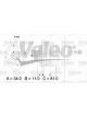 Valeo Alternator 14V 50mm with Belt Pulley 5 Ribs with Regulator