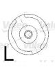 Valeo Alternator 14V 52mm Belt Pulley 6 Ribs with Regulator