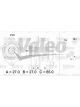 Valeo Alternator 14V 62mm Belt Pulley 4 Ribs with Regulator
