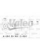 Valeo Alternator 14V 65mm Belt Pulley 6 Ribs with Regulator