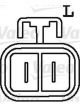 Valeo Alternator 14V 65mm with Belt Pulley 1 Ribs w/o Regulator