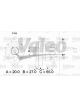 Valeo Alternator 14V 68mm with Belt Pulley 4 Ribs with Regulator