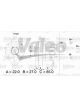 Valeo Alternator 14V 70mm Belt Pulley 1 Ribs with Regulator