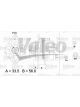 Valeo Alternator 14V 71mm with Belt Pulley 1 Ribs with Regulator