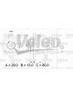 Valeo Alternator 14V 72mm with Belt Pulley 1 Ribs with Regulator