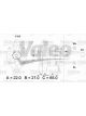 Valeo Alternator 14V 78mm Belt Pulley 1 Ribs with Regulator