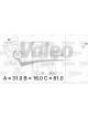 Valeo Alternator 14V w/ Belt Pulley 127mm 1 Ribs w/ Regulator Left 60