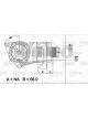 Valeo Alternator 14V w/ Belt Pulley 48mm 6 Ribs w/ Regulator Left 60