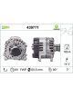 Valeo Alternator 14V w/ Belt Pulley 50.5mm 6 Ribs w/ Regulator Right 90°