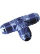 Aeroflow Flare AN Tee -8AN With 2 X 1/8 Inch NPT Ports, Blue