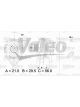 Valeo Alternator 14V w/ Belt Pulley 50mm 6 Ribs w/ Regulator Right 60