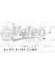 Valeo Alternator 14V w/ Belt Pulley 50mm 6 Ribs w/ Regulator Right 60