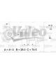 Valeo Alternator 14V w/ Belt Pulley 53mm 6 Ribs w/ Regulator Left 30