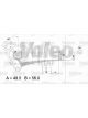 Valeo Alternator 14V w/ Belt Pulley 56mm 4 Ribs w/ Regulator Left 60