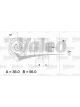 Valeo Alternator 14V w/ Belt Pulley 56mm 6 Ribs w/ Regulator Left 60