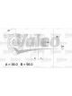 Valeo Alternator 14V w/ Belt Pulley 56mm 6 Ribs w/ Regulator Left 60