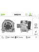 Valeo Alternator 14V w/ Belt Pulley 57.2mm 6 Ribs w/ Regulator Right 90